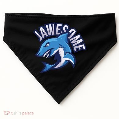 JaweSome Angry Shark USA-Made Doggie Bandana
