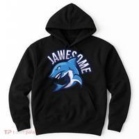 JaweSome Angry Shark Hoodie thumb 0