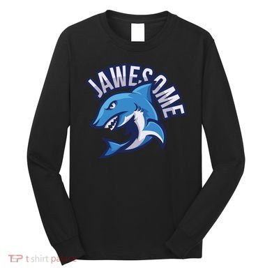 JaweSome Angry Shark Long Sleeve Shirt
