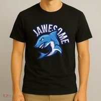 JaweSome Angry Shark T-Shirt thumb 3