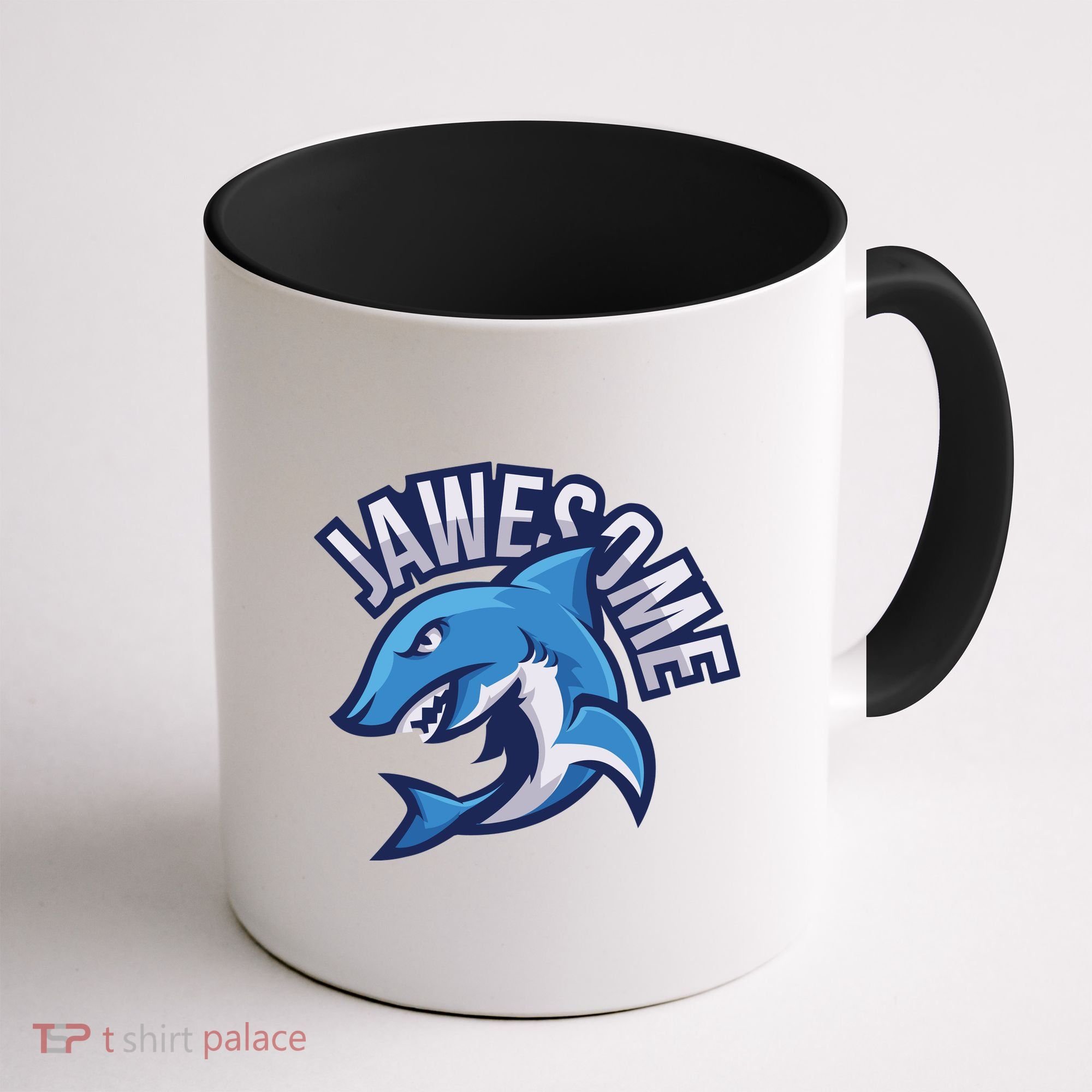 JaweSome Angry Shark Coffee Mug