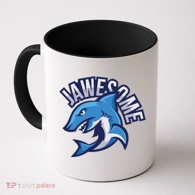 JaweSome Angry Shark Coffee Mug