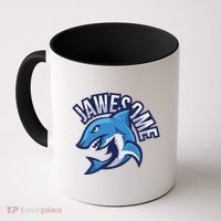 JaweSome Angry Shark Coffee Mug thumb 0