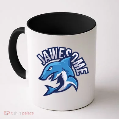 JaweSome Angry Shark Coffee Mug