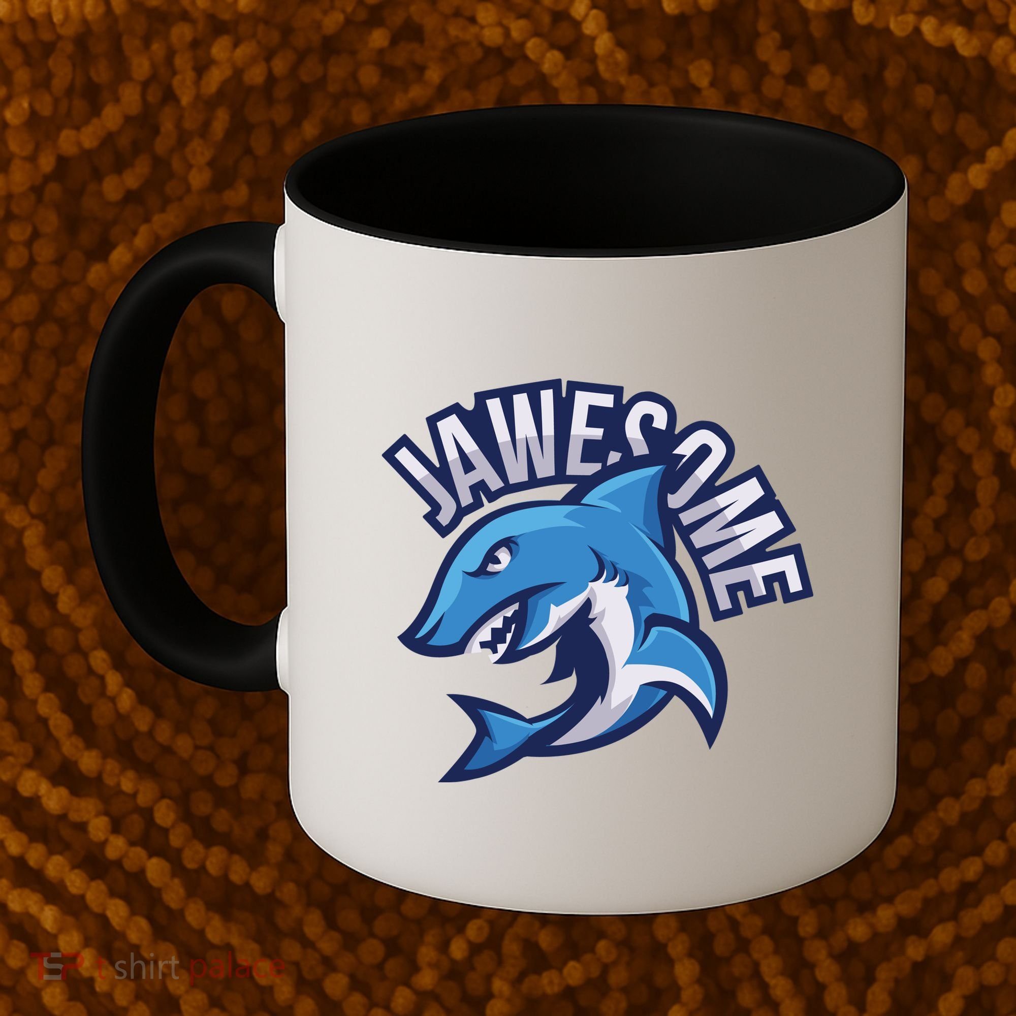 JaweSome Angry Shark Coffee Mug