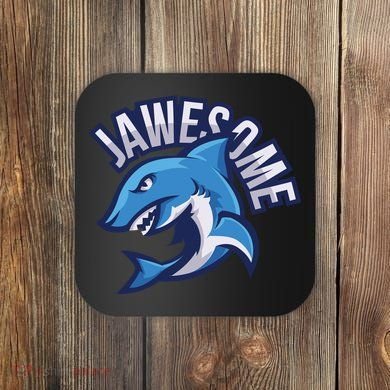 JaweSome Angry Shark Coaster