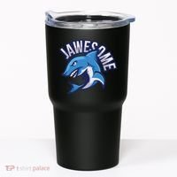 JaweSome Angry Shark Tumbler thumb 0