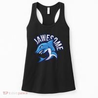 JaweSome Angry Shark Women's Tank Top thumb 0