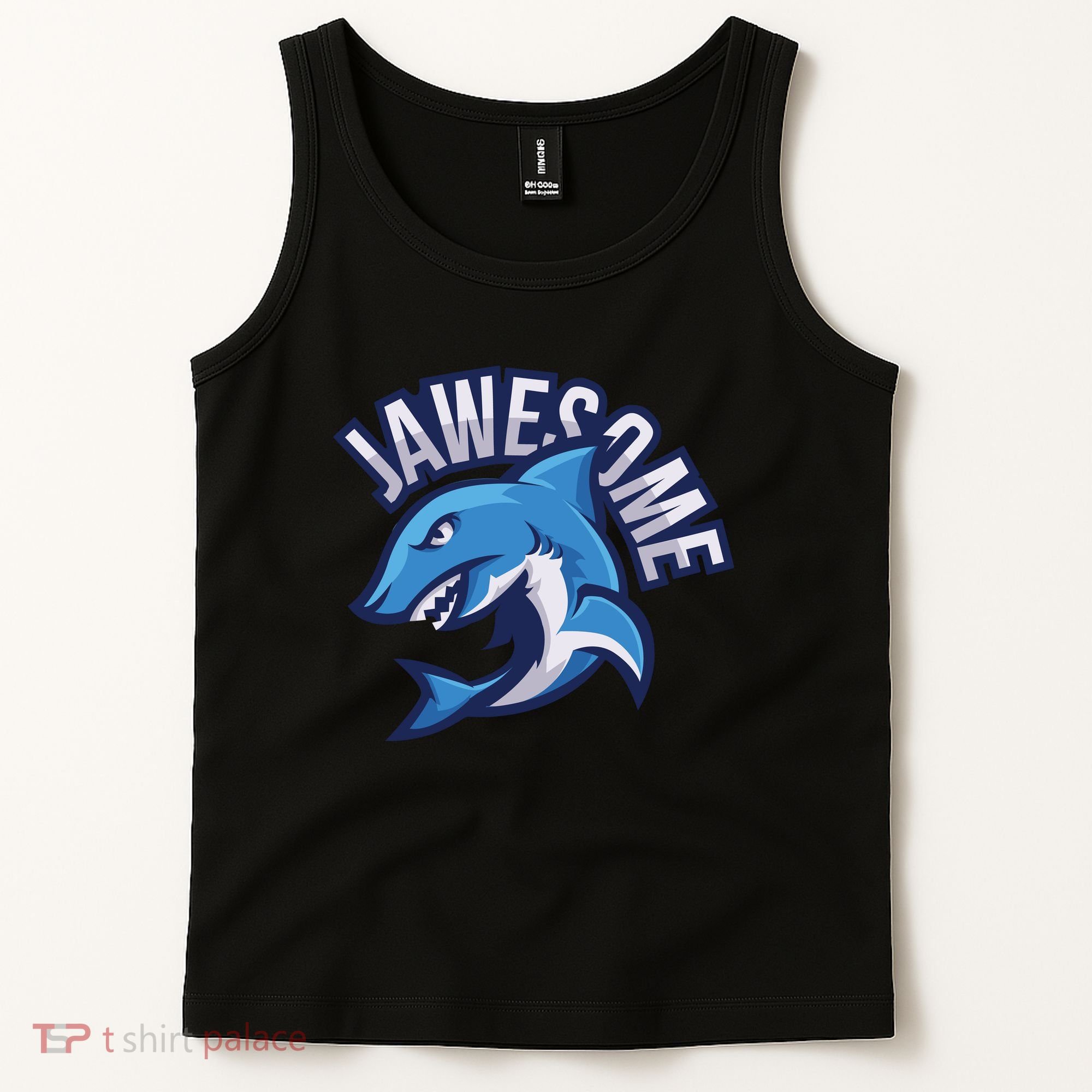 JaweSome Angry Shark Tank Top