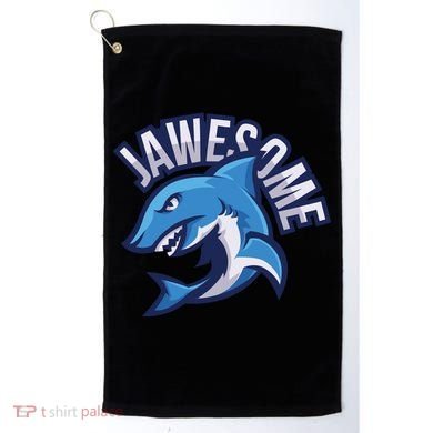 JaweSome Angry Shark Golf Towel