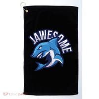 JaweSome Angry Shark Golf Towel thumb 0