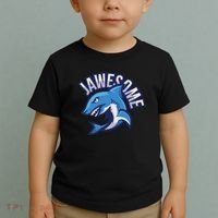 JaweSome Angry Shark Toddler T-Shirt thumb 2