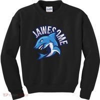 JaweSome Angry Shark Kids Sweatshirt thumb 0