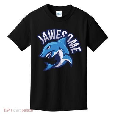 JaweSome Angry Shark Kids T-Shirt