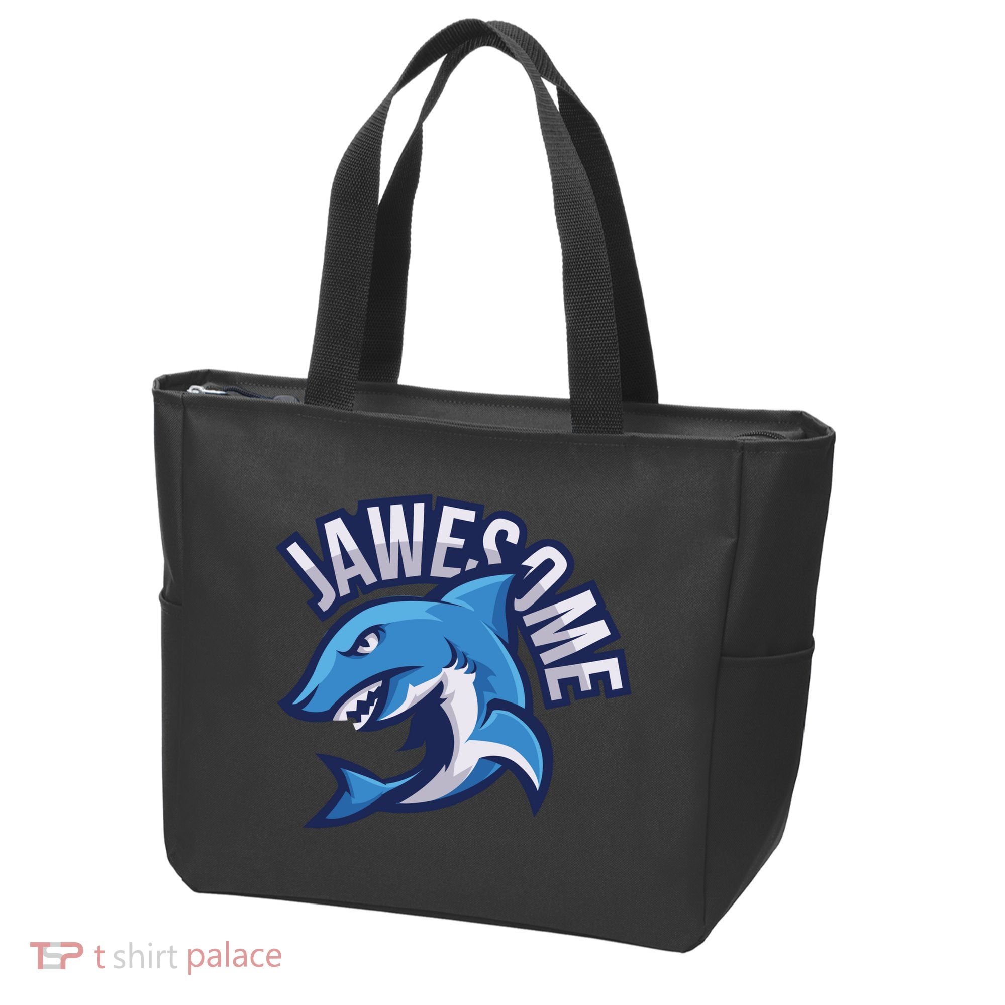 JaweSome Angry Shark Tote Bag