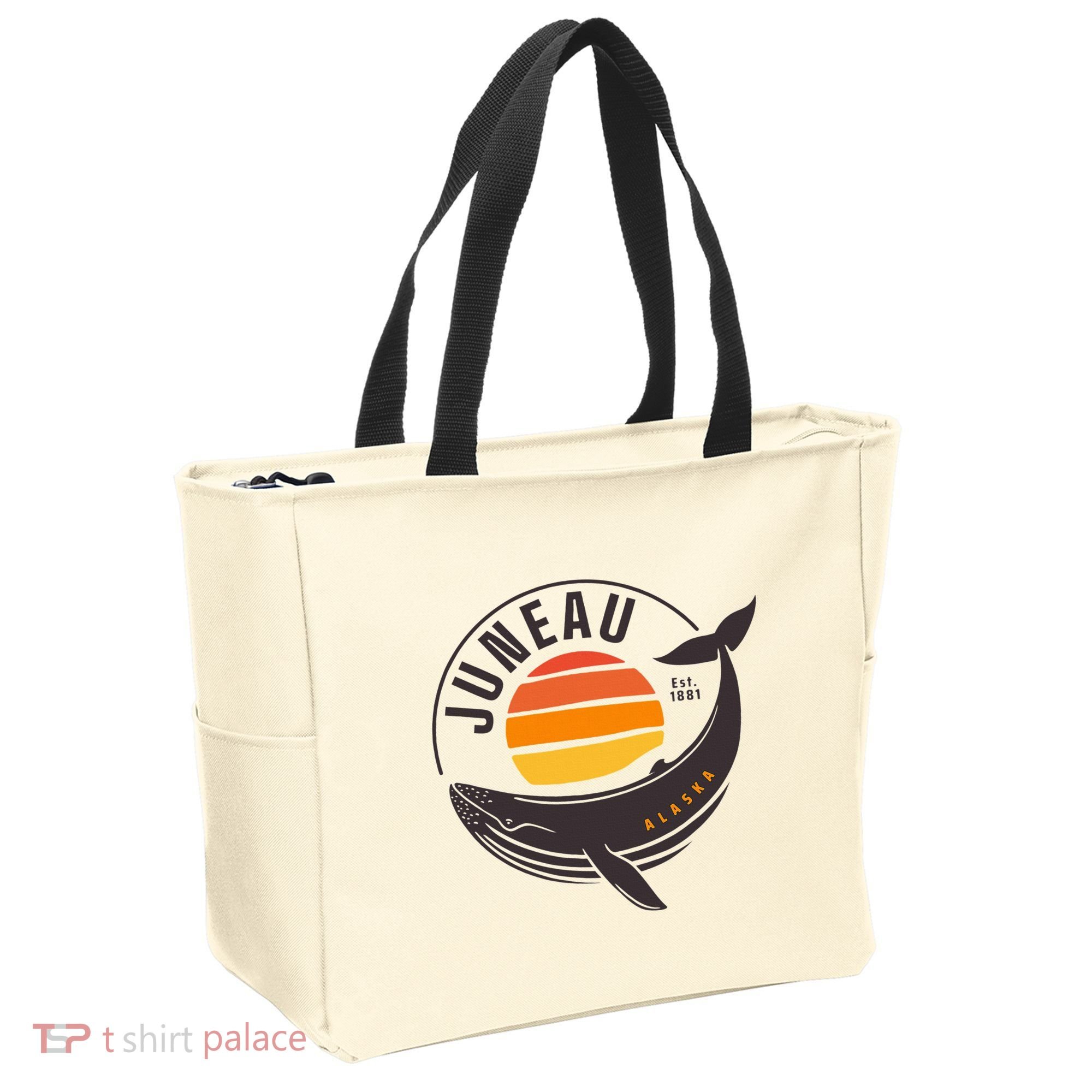 Juneau Alaska Souvenir Tote Bag