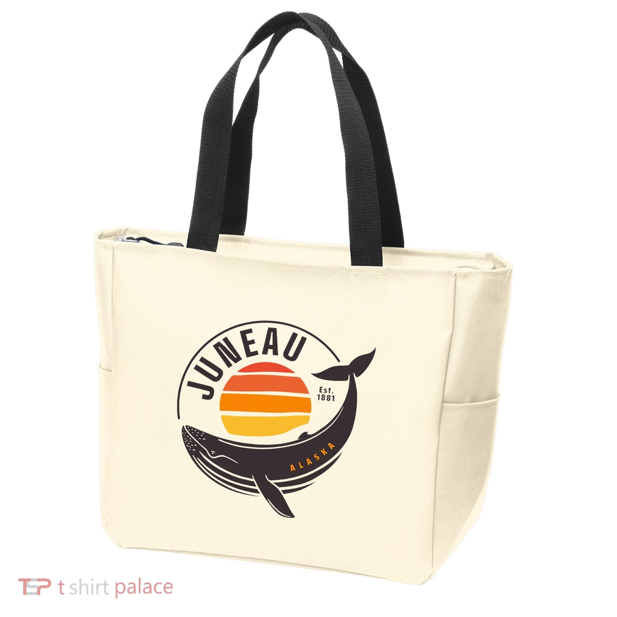 Juneau Alaska Souvenir Tote Bag
