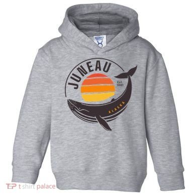 Juneau Alaska Souvenir Toddler Hoodie