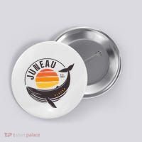 Juneau Alaska Souvenir Button thumb 0