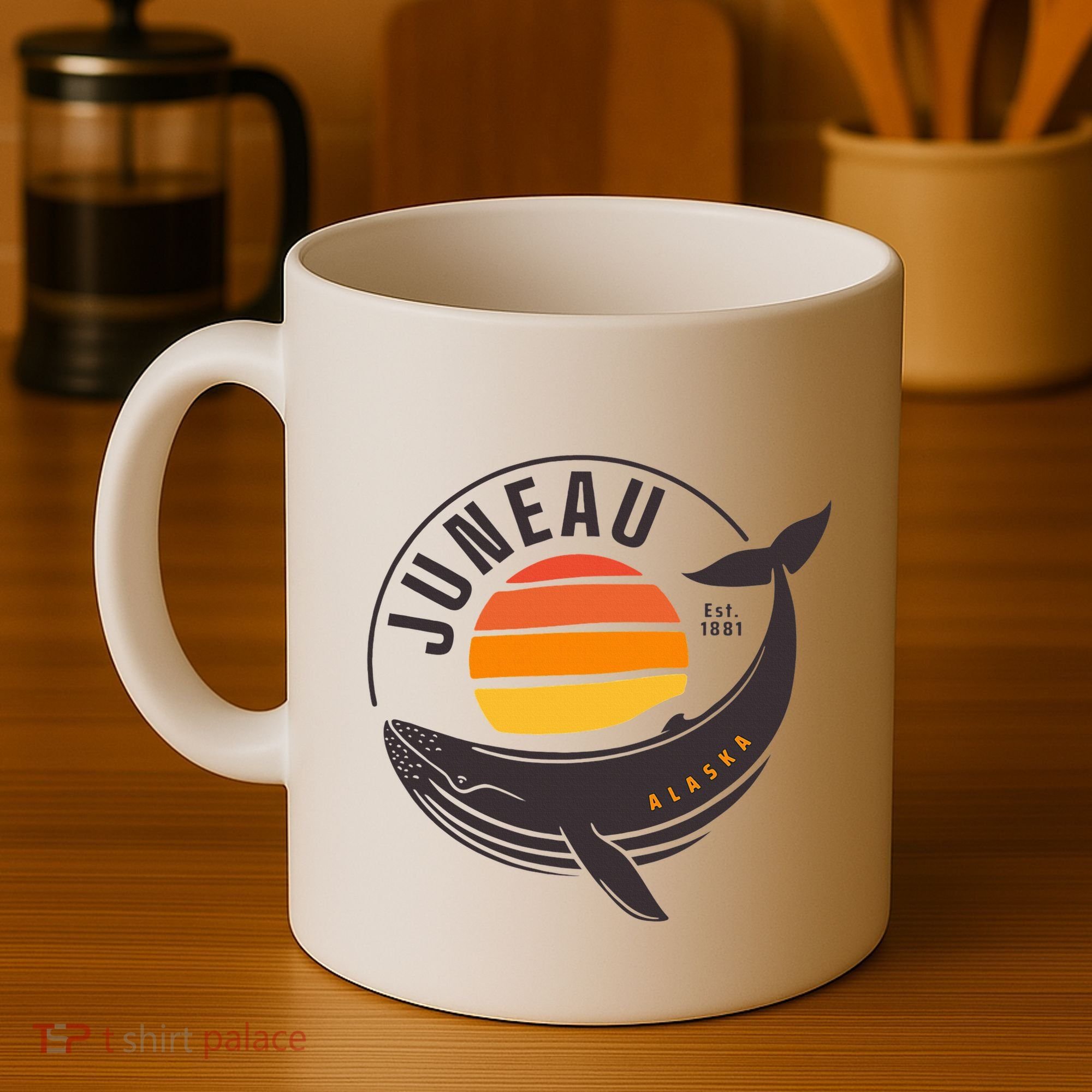 Juneau Alaska Souvenir Coffee Mug