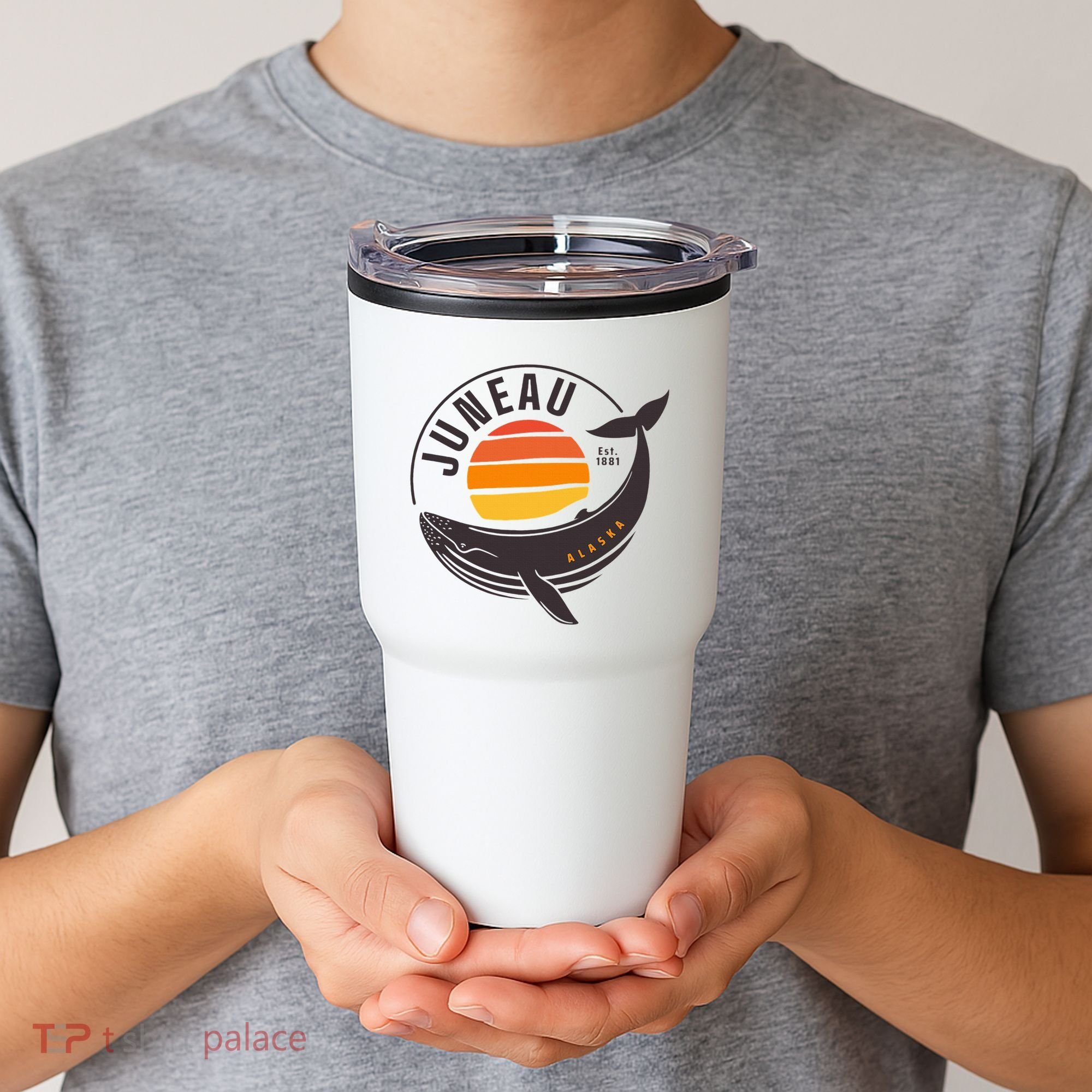Juneau Alaska Souvenir Tumbler