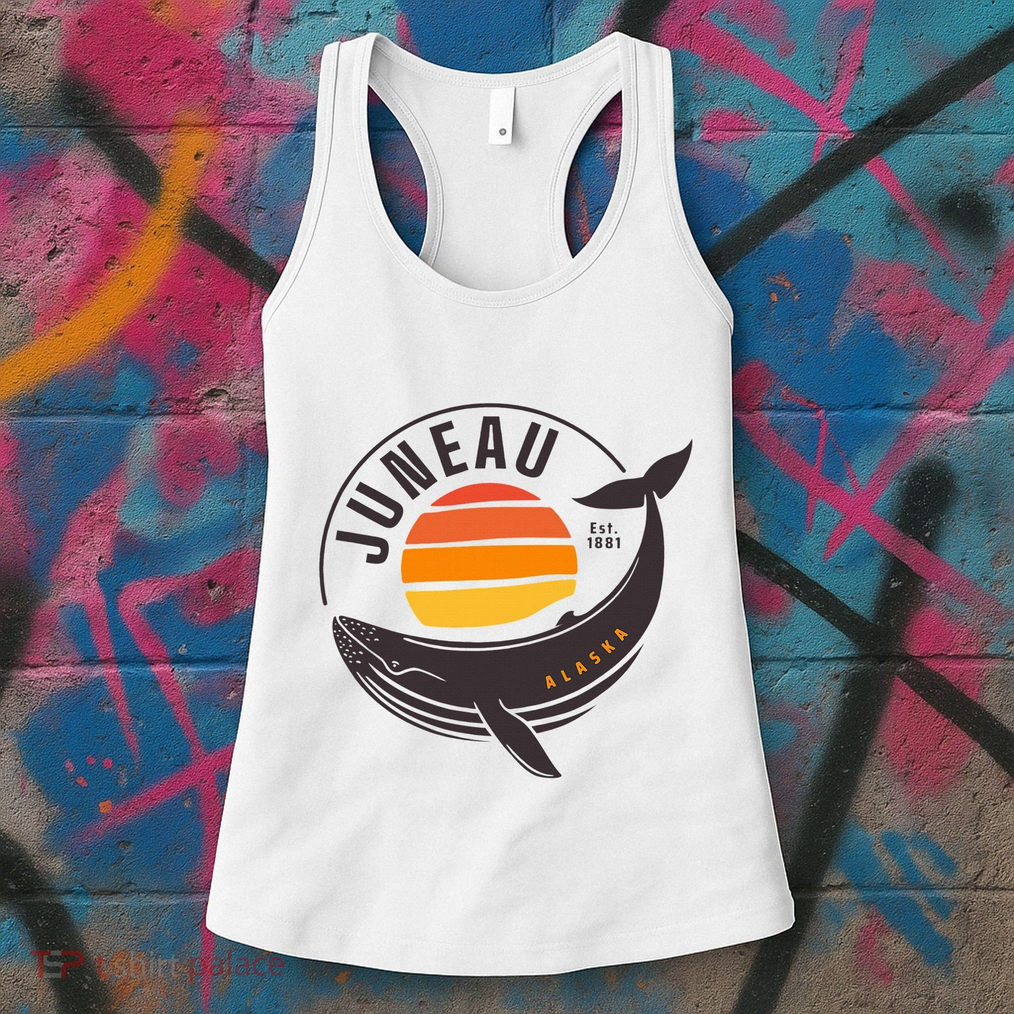 Juneau Alaska Souvenir Women's Tank Top