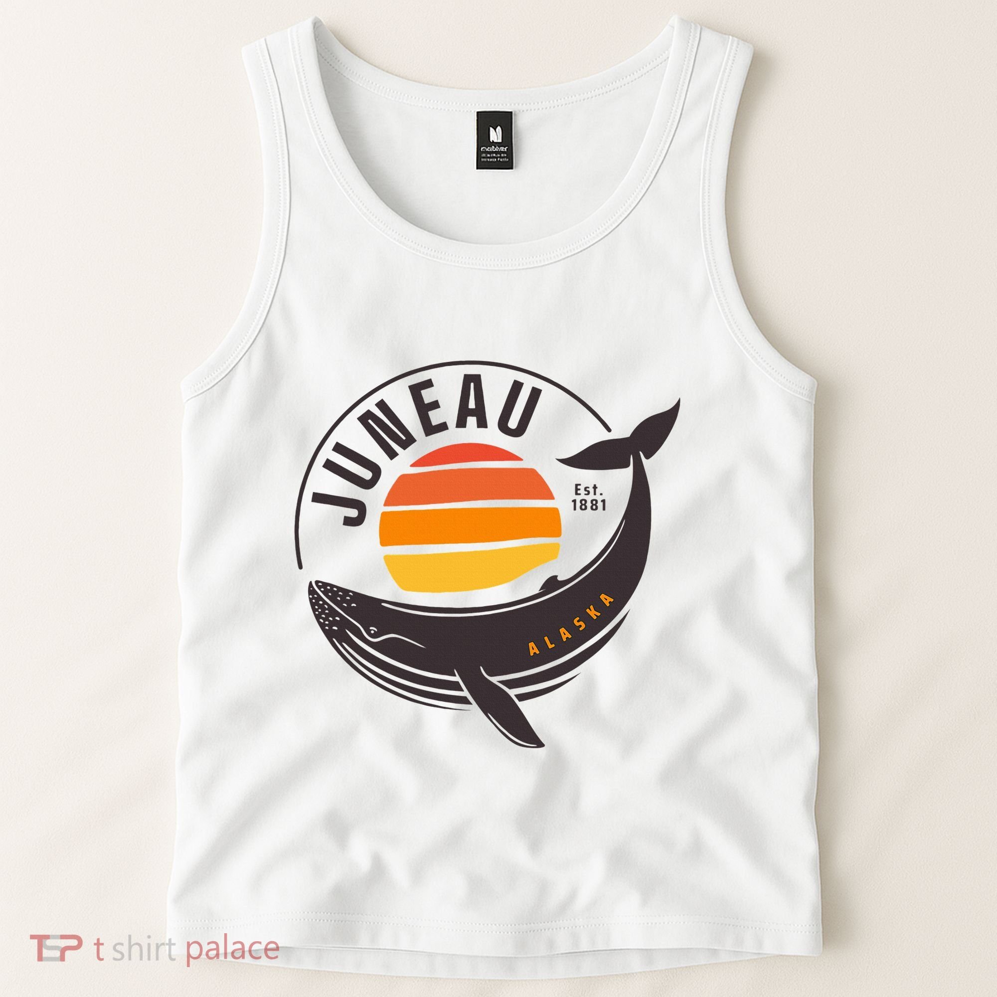 Juneau Alaska Souvenir Tank Top