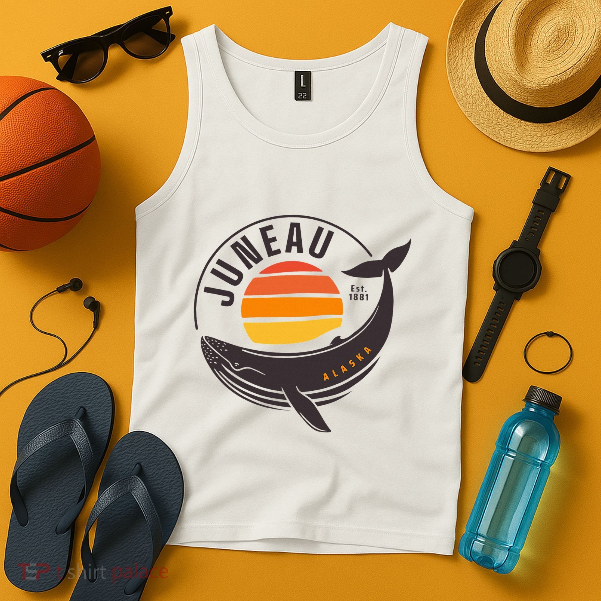 Juneau Alaska Souvenir Tank Top