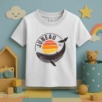 Juneau Alaska Souvenir Toddler T-Shirt thumb 3