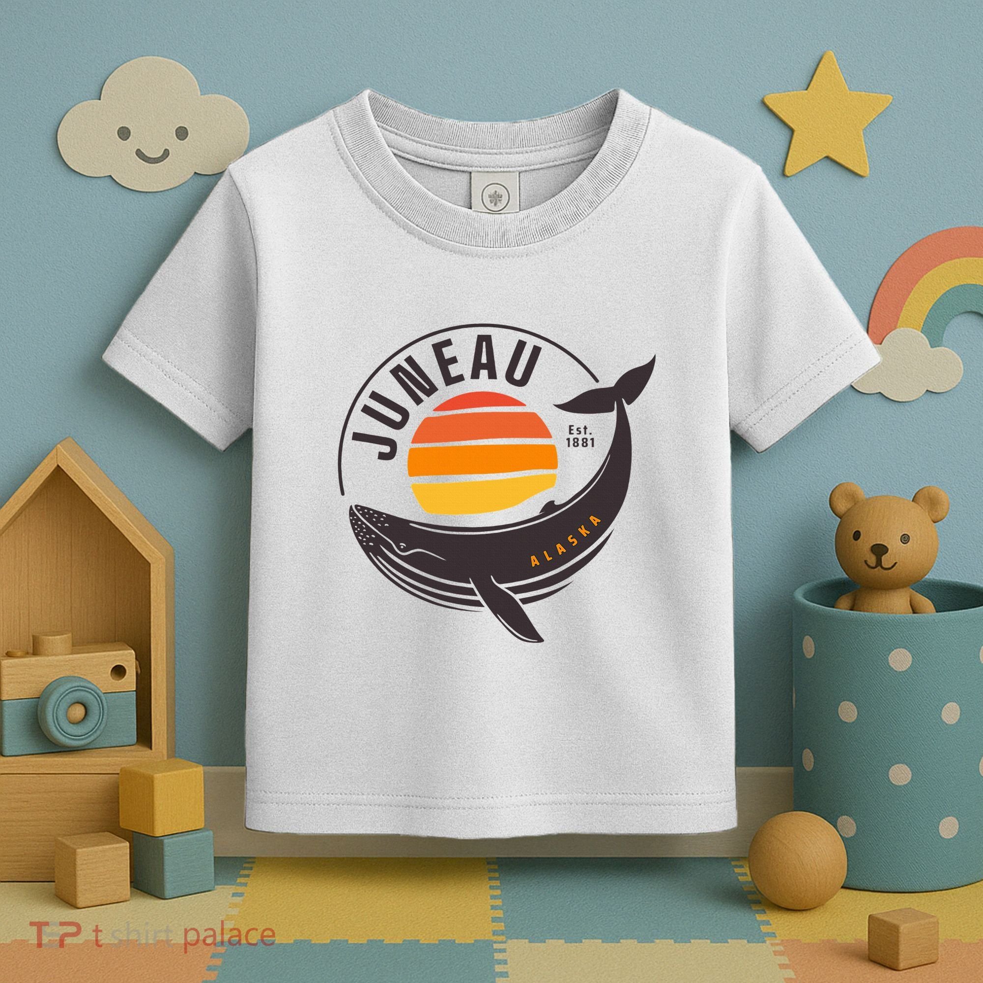 Juneau Alaska Souvenir Toddler T-Shirt