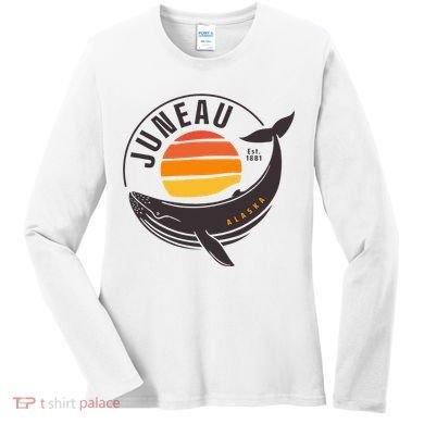 Juneau Alaska Souvenir Women's Long Sleeve Shirt