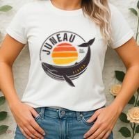 Juneau Alaska Souvenir Women's T-Shirt thumb 2