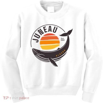 Juneau Alaska Souvenir Kids Sweatshirt