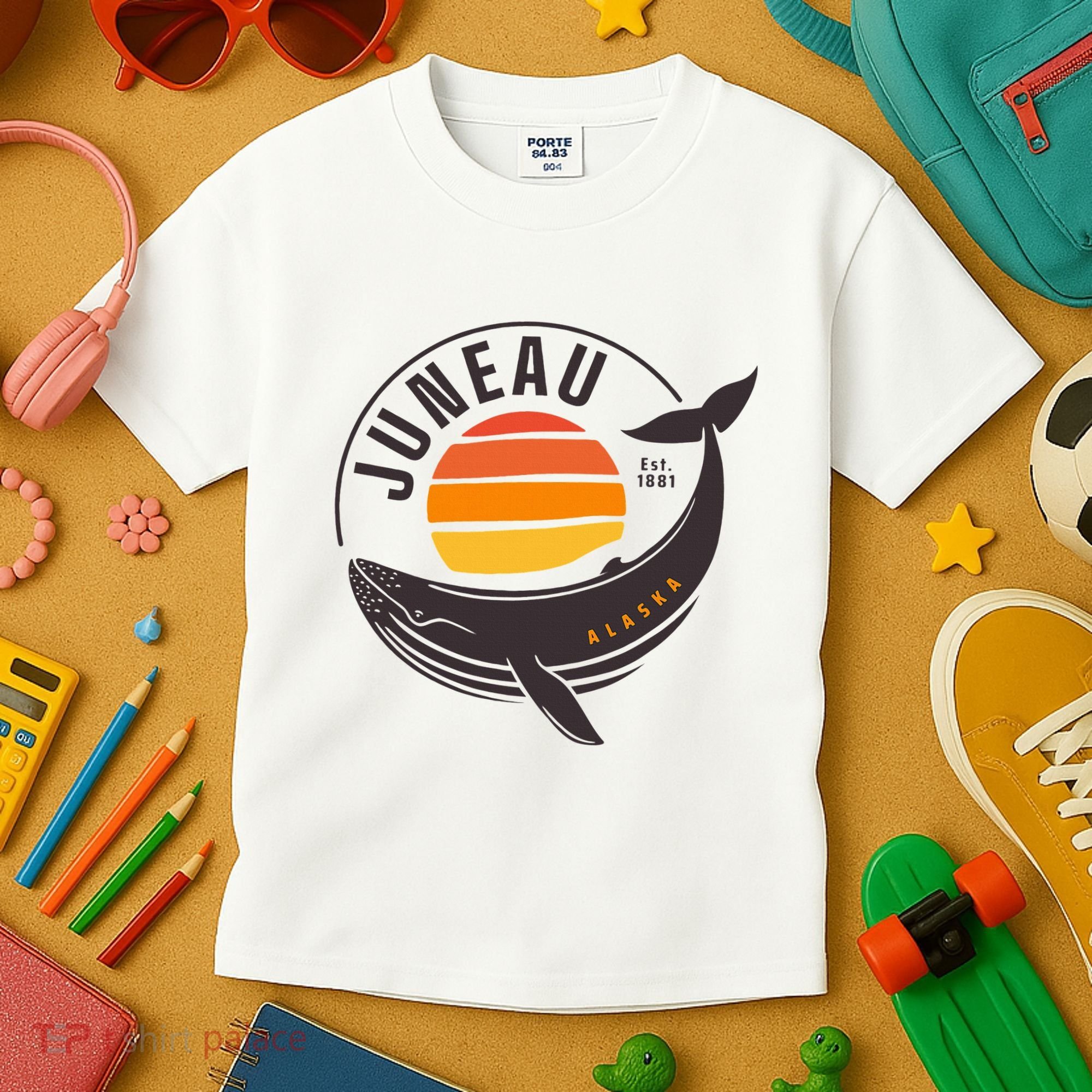 Juneau Alaska Souvenir Kids T-Shirt