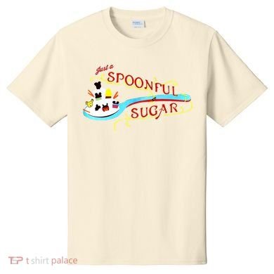 Just A Spoonful Of Sugar Graphic Tee T-Shirt