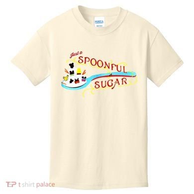 Just A Spoonful Of Sugar Graphic Tee Kids T-Shirt