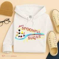 Just A Spoonful Of Sugar Graphic Tee Hoodie thumb 4