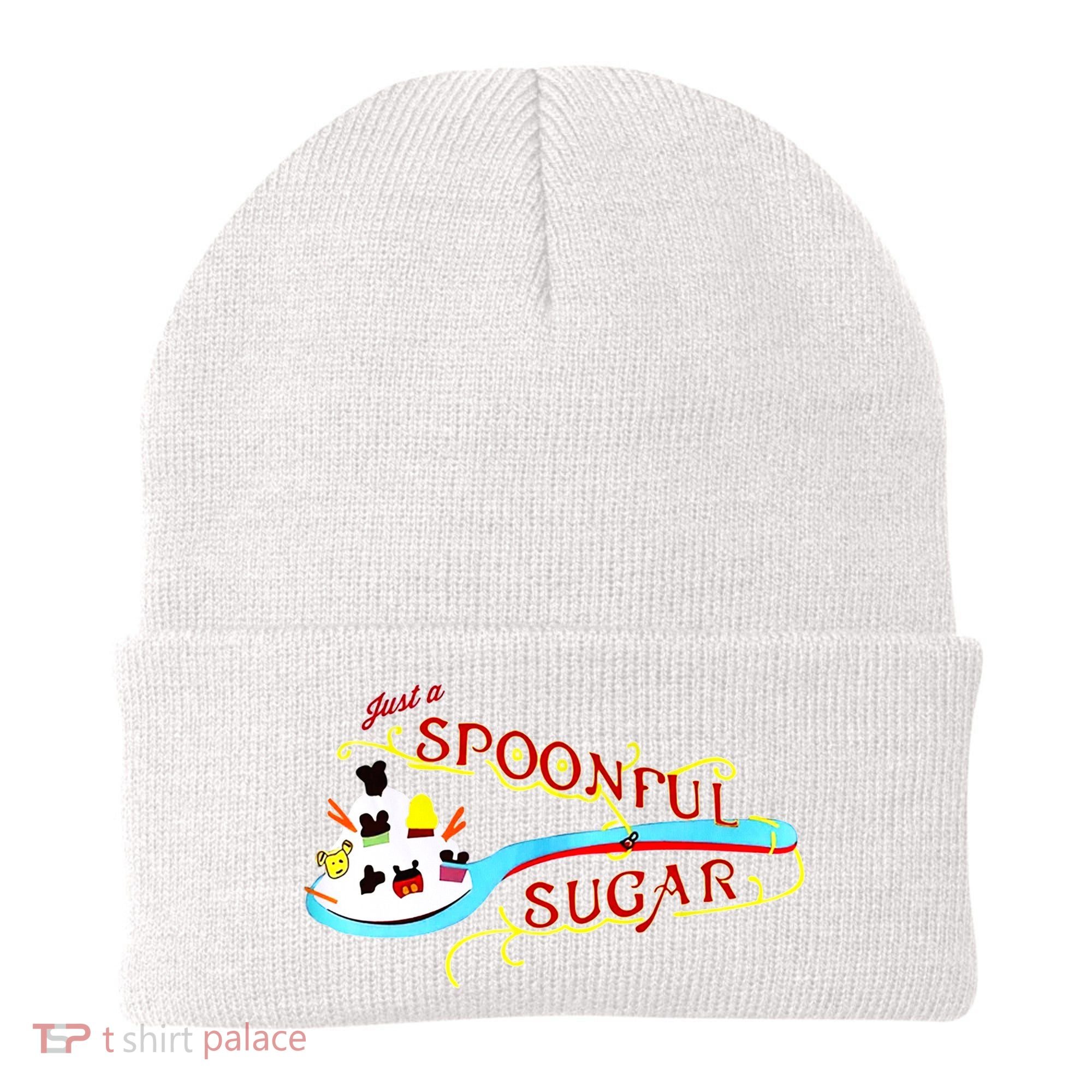 Just A Spoonful Of Sugar Graphic Tee Beanie
