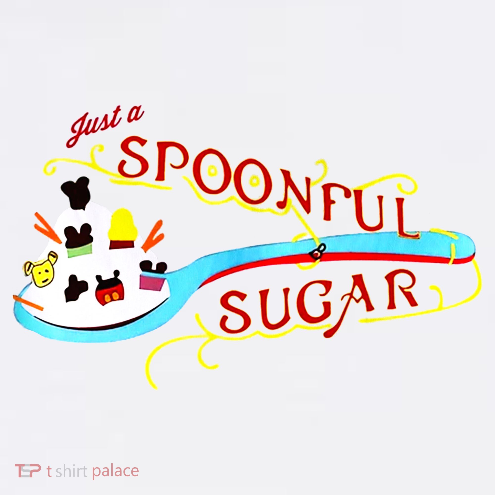 Just A Spoonful Of Sugar Graphic Tee Polo