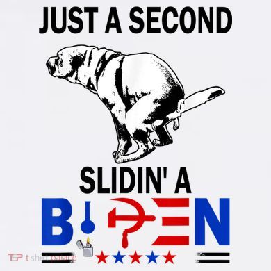 Just A Second Slidin' A Biden Five-Panel Snapback Cap