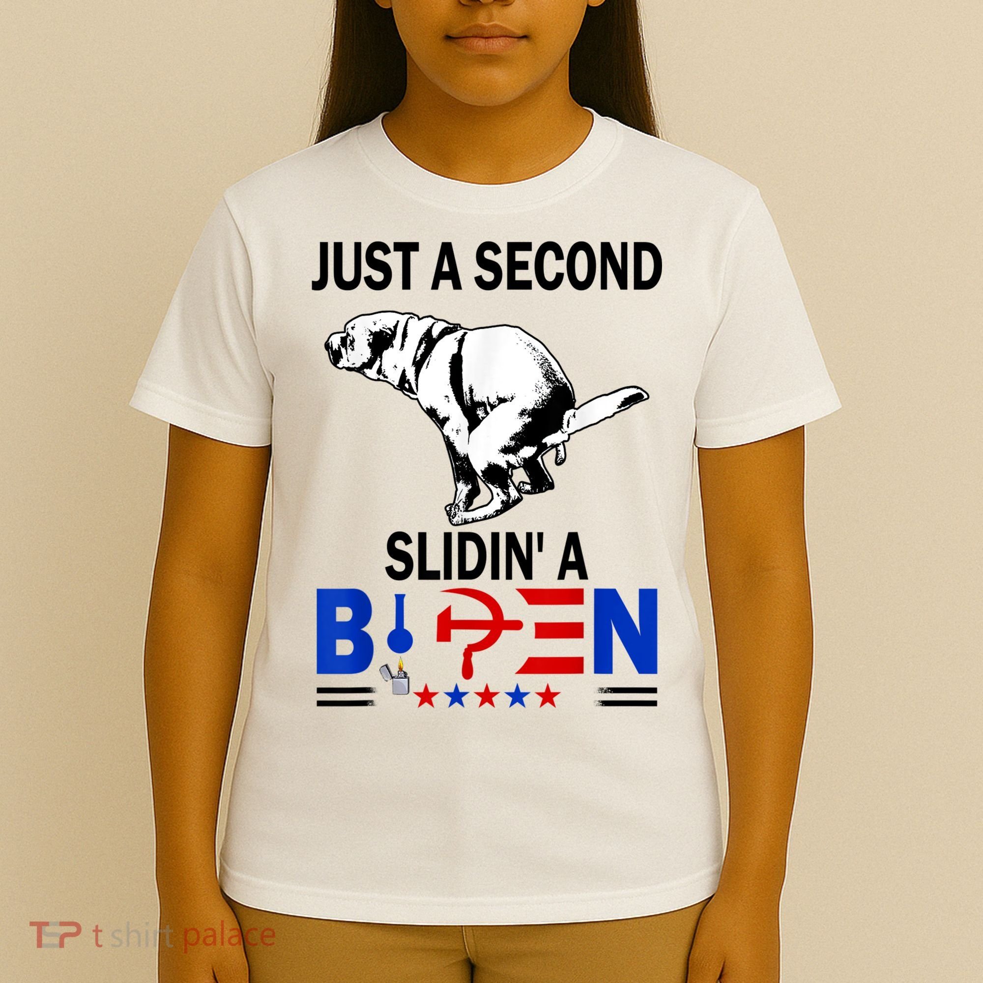 Just A Second Slidin' A Biden T-Shirt