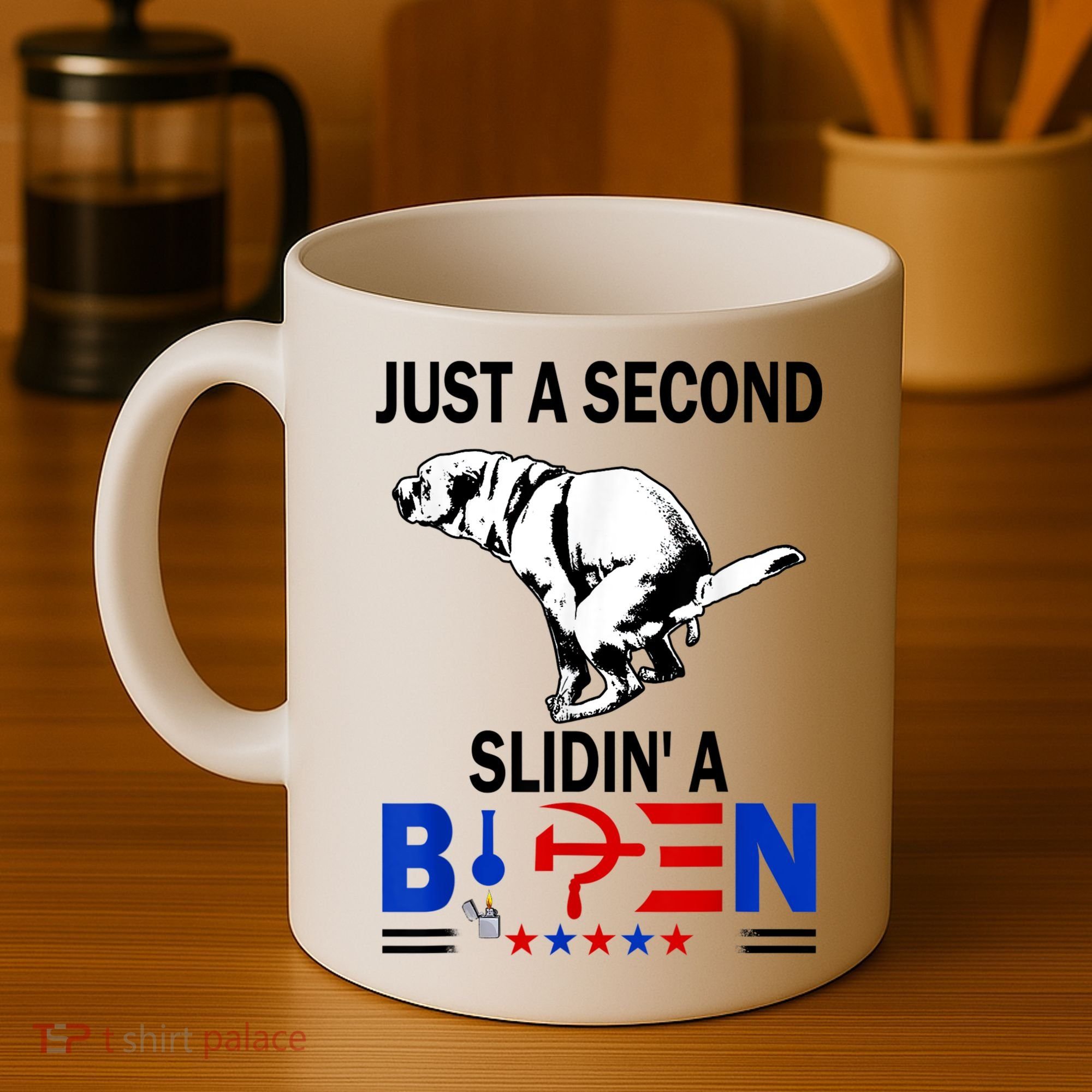 Just A Second Slidin' A Biden Coffee Mug