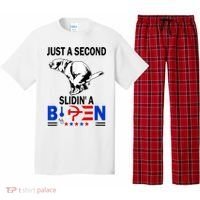 Just A Second Slidin' A Biden Pajama Set thumb 0