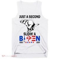 Just A Second Slidin' A Biden Tank Top thumb 0
