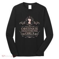 Jane Austen Society Of Obstinate Headstrong Long Sleeve Shirt thumb 0