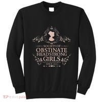 Jane Austen Society Of Obstinate Headstrong Sweatshirt thumb 0
