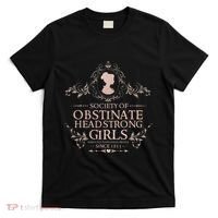 Jane Austen Society Of Obstinate Headstrong T-Shirt thumb 0