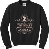 Jane Austen Society Of Obstinate Headstrong Kids Sweatshirt thumb 0