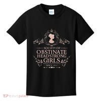 Jane Austen Society Of Obstinate Headstrong Kids T-Shirt thumb 0