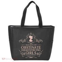 Jane Austen Society Of Obstinate Headstrong Tote Bag thumb 0